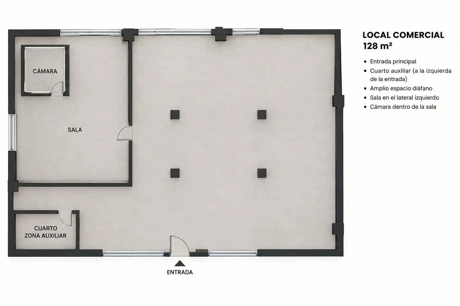 Local comercial en venda a Calle ROMA, imagen 16
