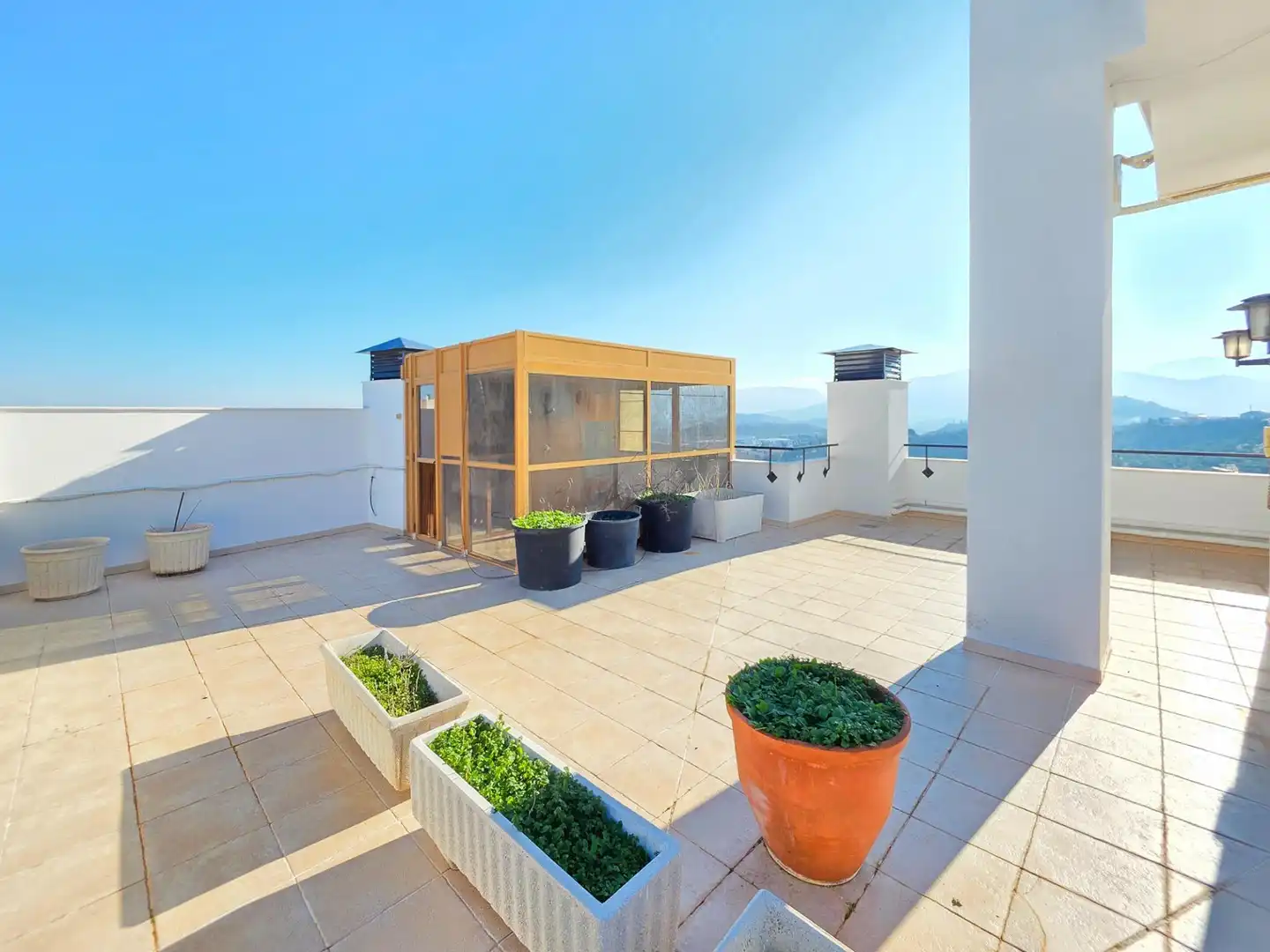 Terraza de Casa adosada en venta en Jaén con Aire acondicionado, Calefacción y Jardín privado