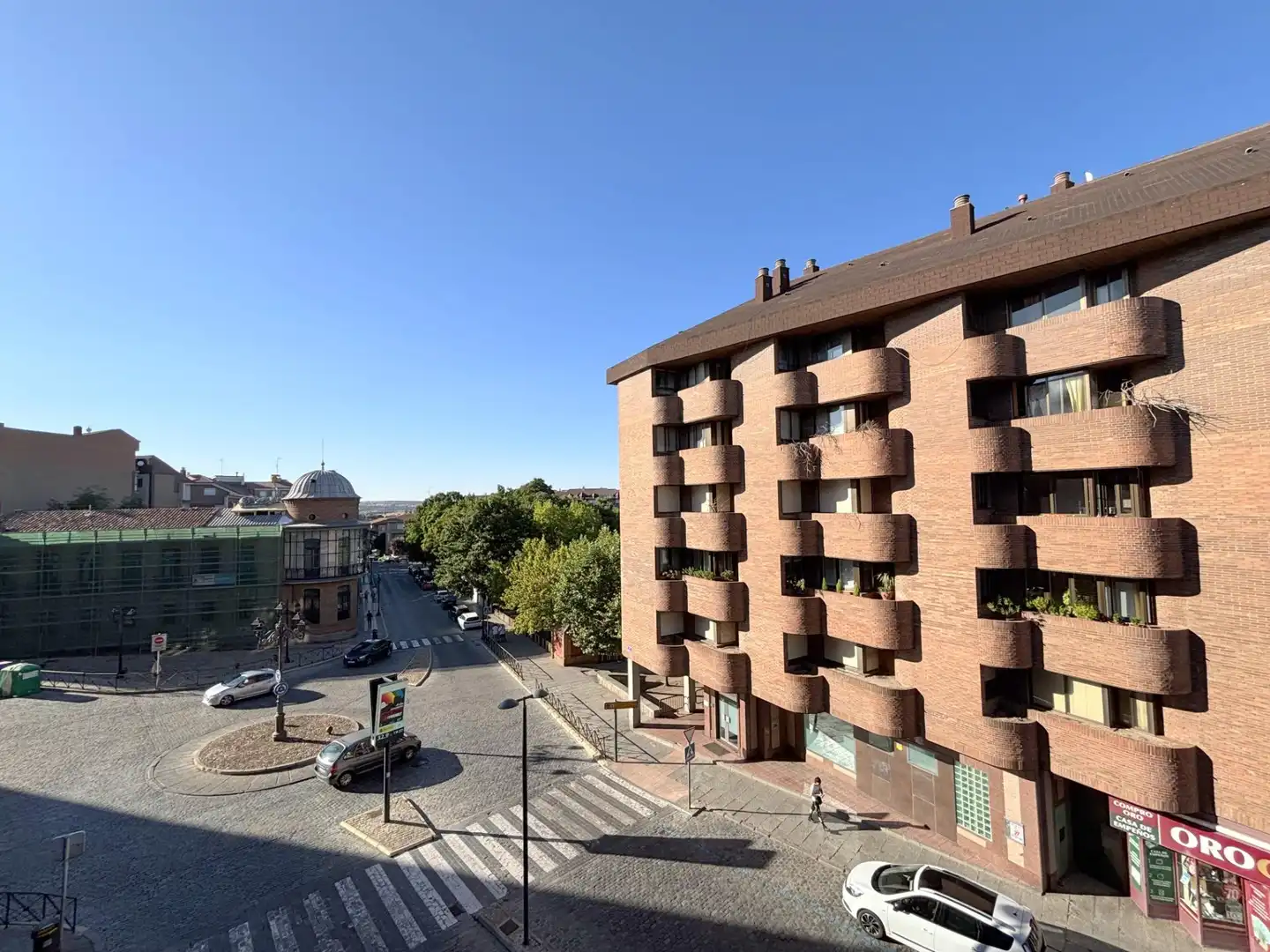 Vista exterior de Pis en venda en Ávila amb Calefacció, Parquet i Terrassa