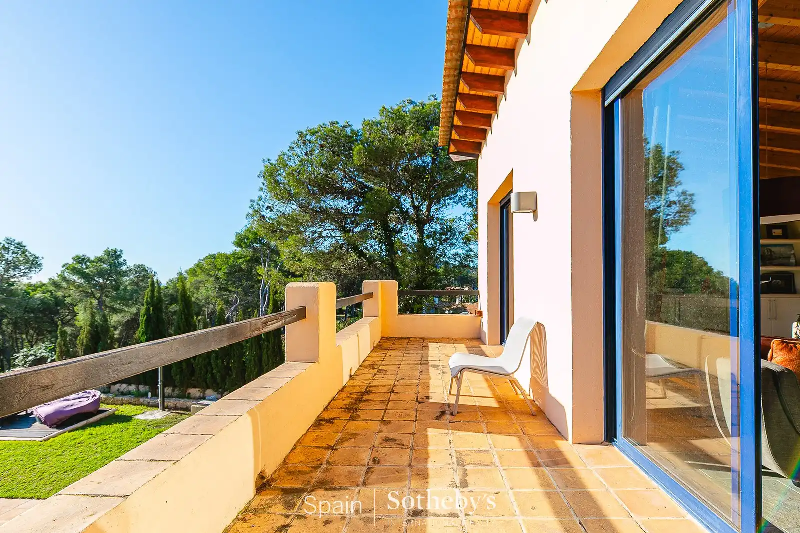 Terraza de Casa o chalet en venta en Olivella con Aire acondicionado, Calefacción y Jardín privado