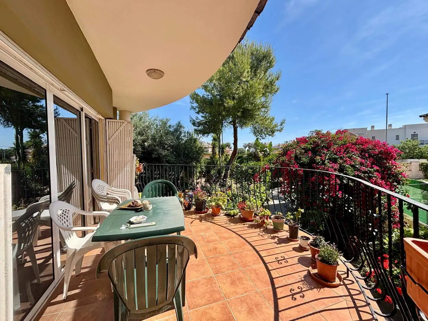 Balcony of Houses for sale in Daimús  with Private garden, Terrace and Storage room