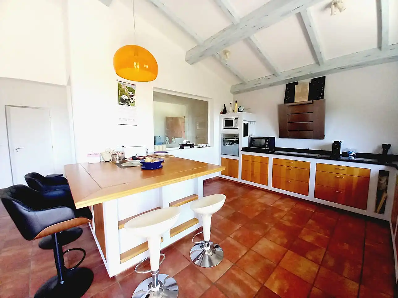 Küche von Haus oder Chalet zum Verkauf in El Castell de Guadalest mit Klimaanlage, Privatgarten und Terrasse