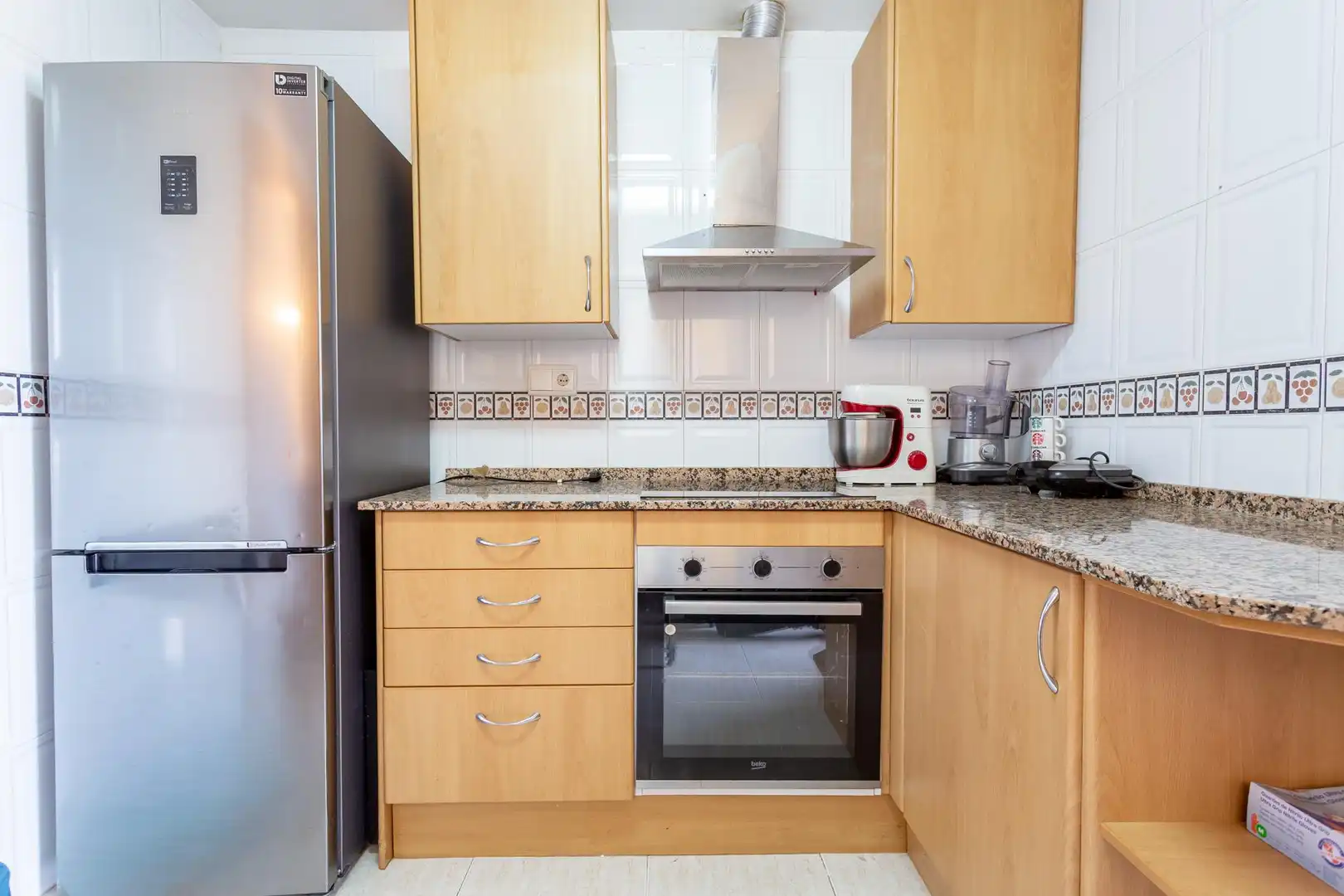 Kitchen of Flat for sale in Mont-roig del Camp  with Air Conditioner, Private garden and Terrace