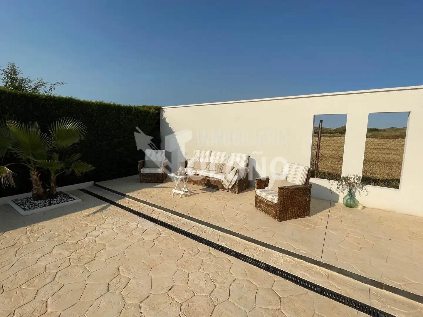 Terraza de Casa o chalet en venta en Cuzcurrita de Río Tirón con Calefacción, Jardín privado y Parquet