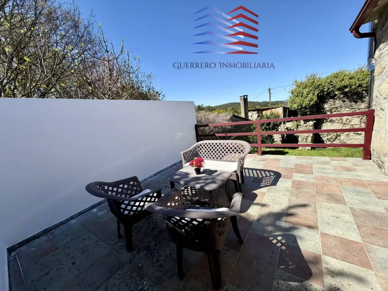 Terrassa de Casa o xalet de lloguer en Ourense Capital  amb Calefacció, Jardí privat i Terrassa
