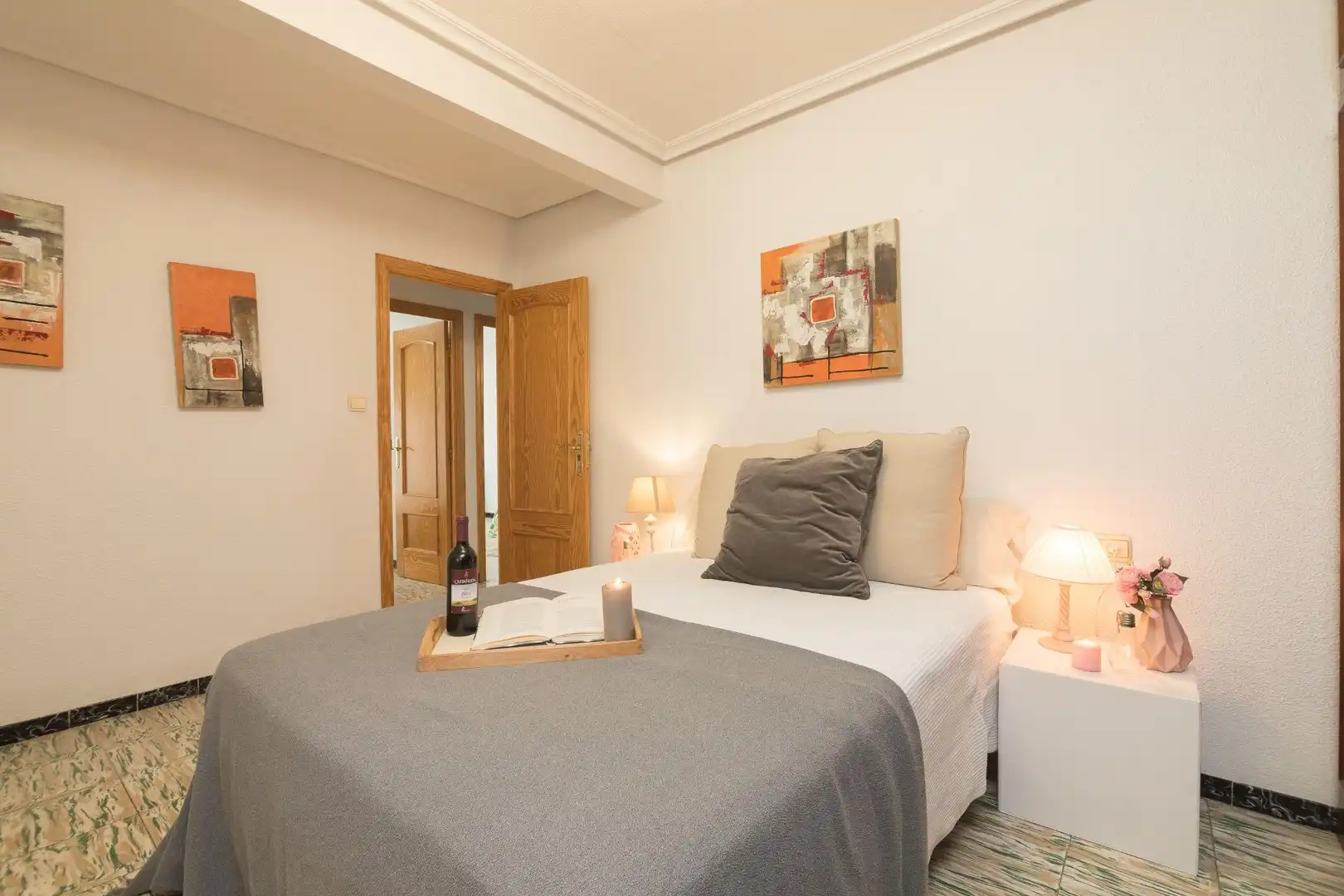 Bedroom of Flat for sale in Elche / Elx  with Balcony