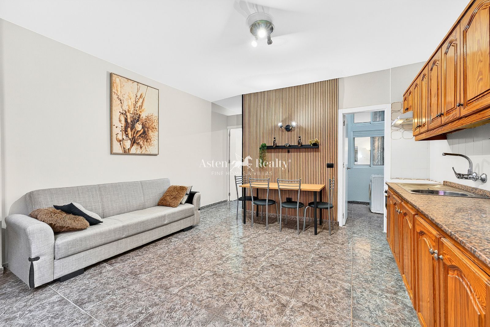 Living room of Flat for sale in Arona  with Furnished, Oven and Washing machine