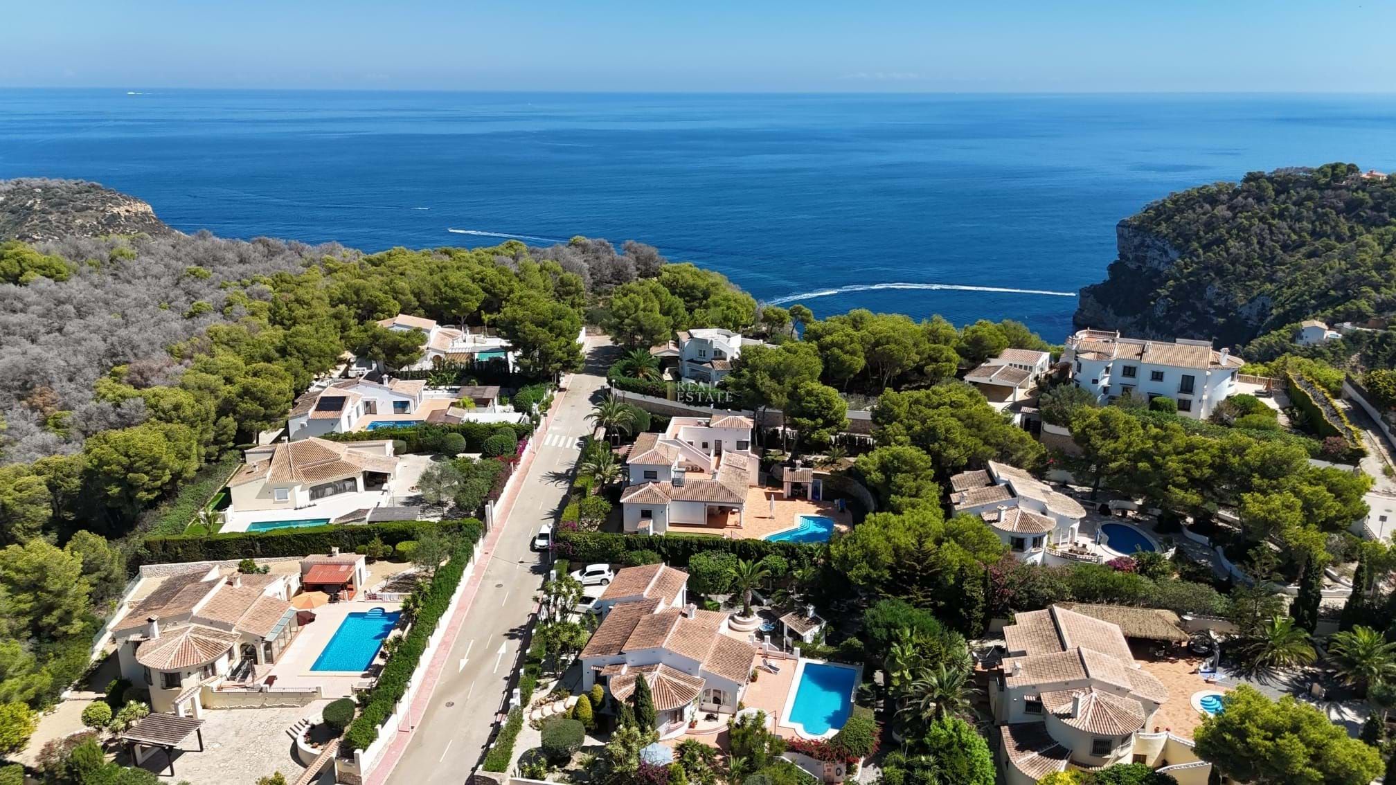 Vista exterior de Casa o xalet en venda en Jávea / Xàbia amb Aire condicionat, Calefacció i Terrassa