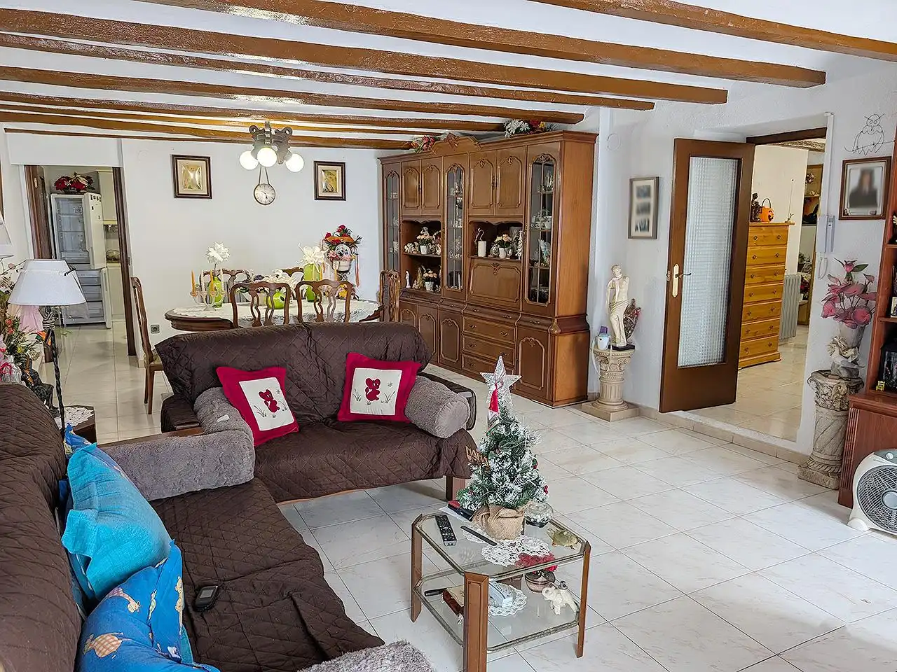 Living room of Houses for sale in Freginals  with Air Conditioner, Heating and Terrace