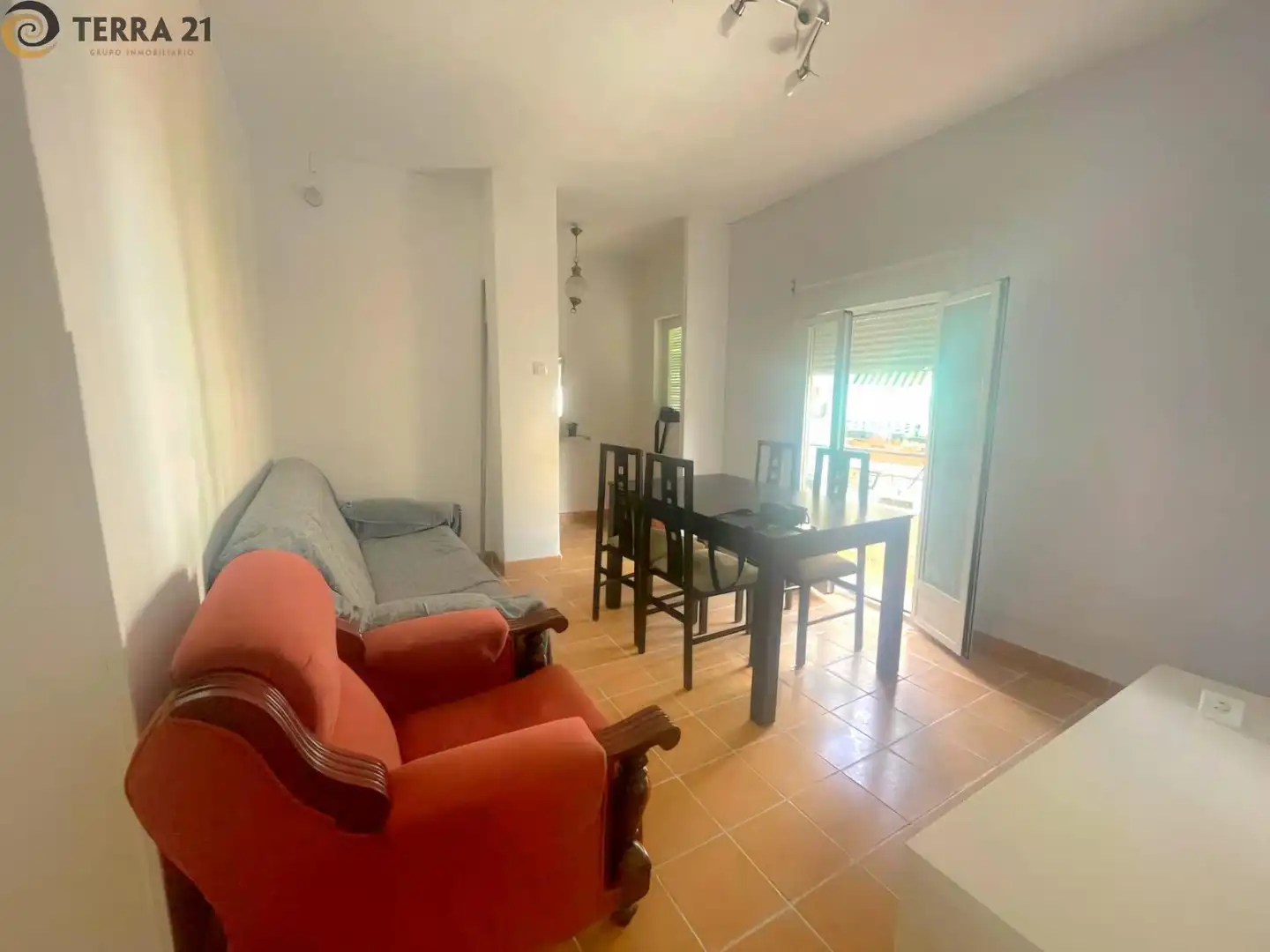 Vista exterior de Piso de alquiler en Jaén con Amueblado y Balcón