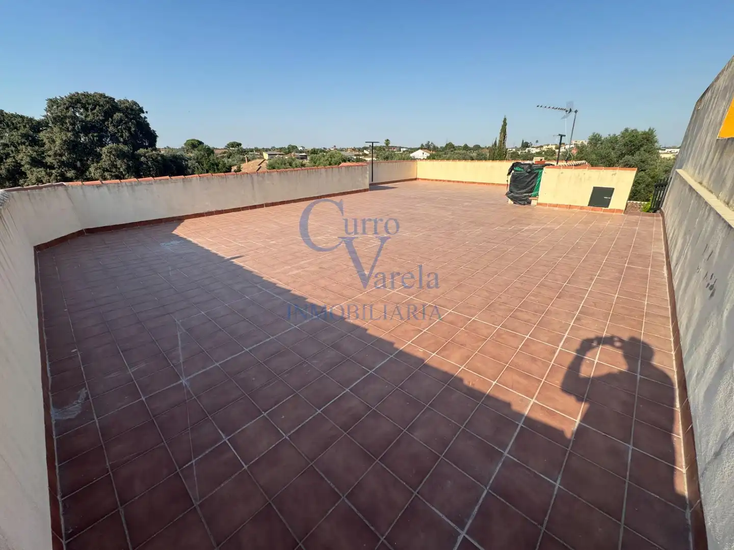 Terrace of Country homes for sale in Dos Hermanas  with Air Conditioner, Heating and Private garden