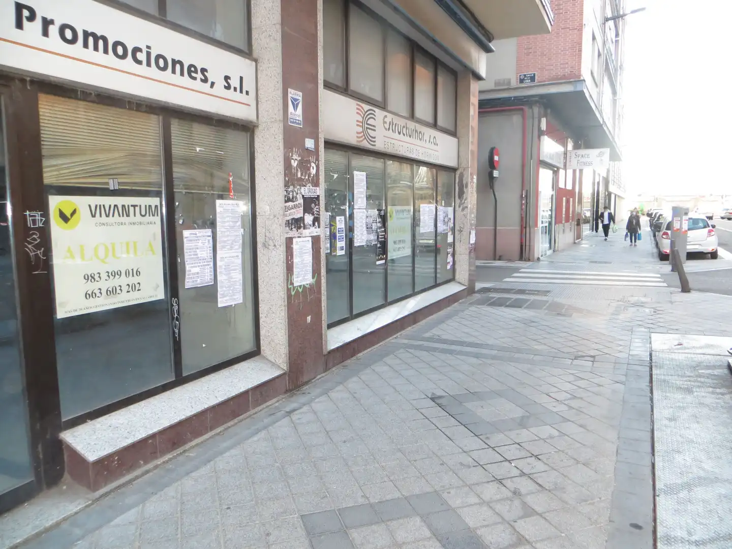 Vista exterior de Local de lloguer en Valladolid