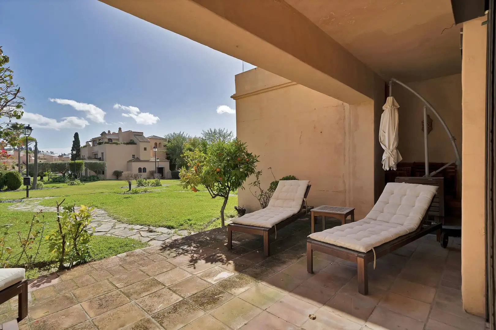 Terrace of Apartments for sale in Estepona  with Heating, Private garden and Terrace