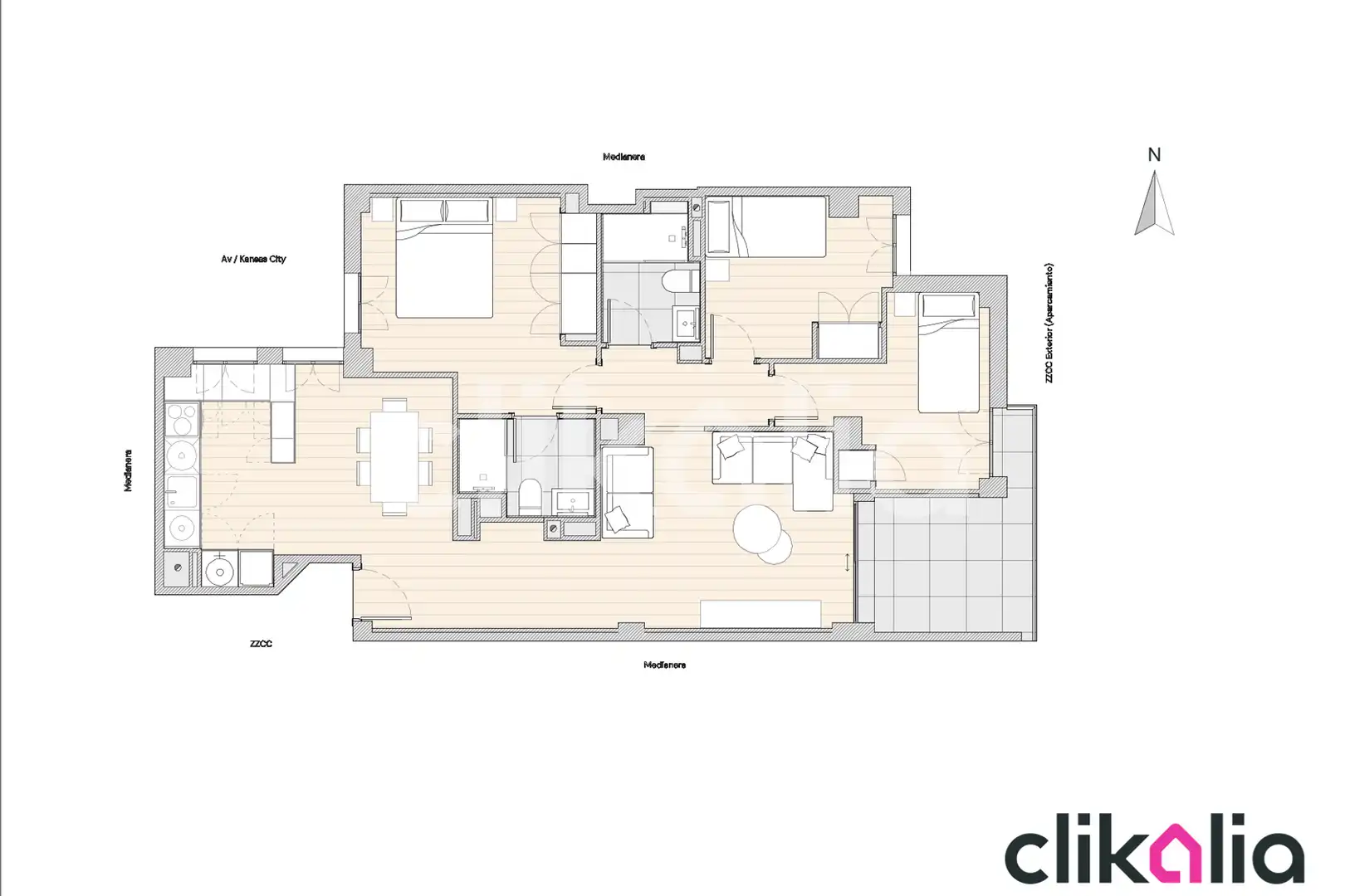 Appartement avec ascenseur à vendre à San Pablo - Santa Justa, imagen 26