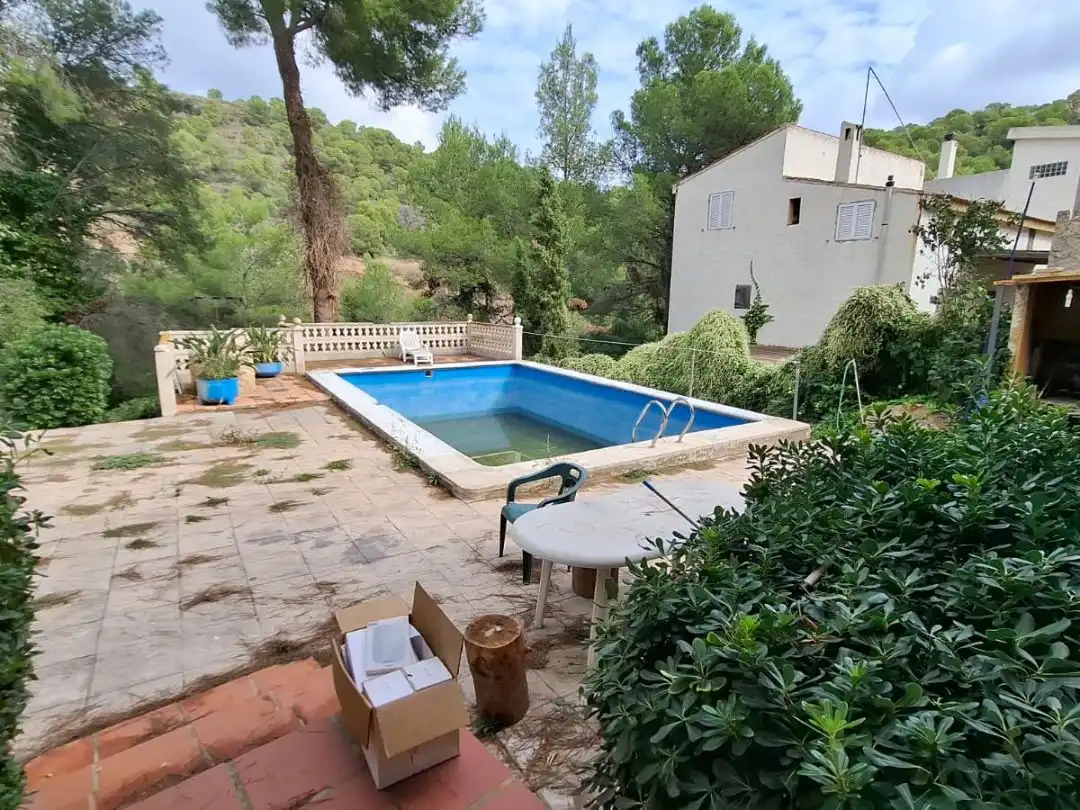 Piscina de Casa o xalet en venda en Náquera amb Aire condicionat, Terrassa i Piscina