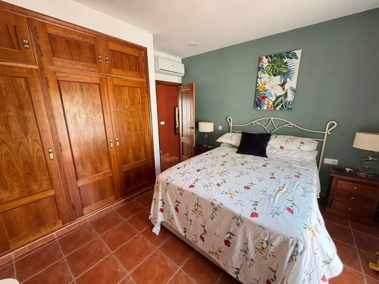 Dormitori de Casa adosada en venda en Mojácar amb Aire condicionat i Terrassa