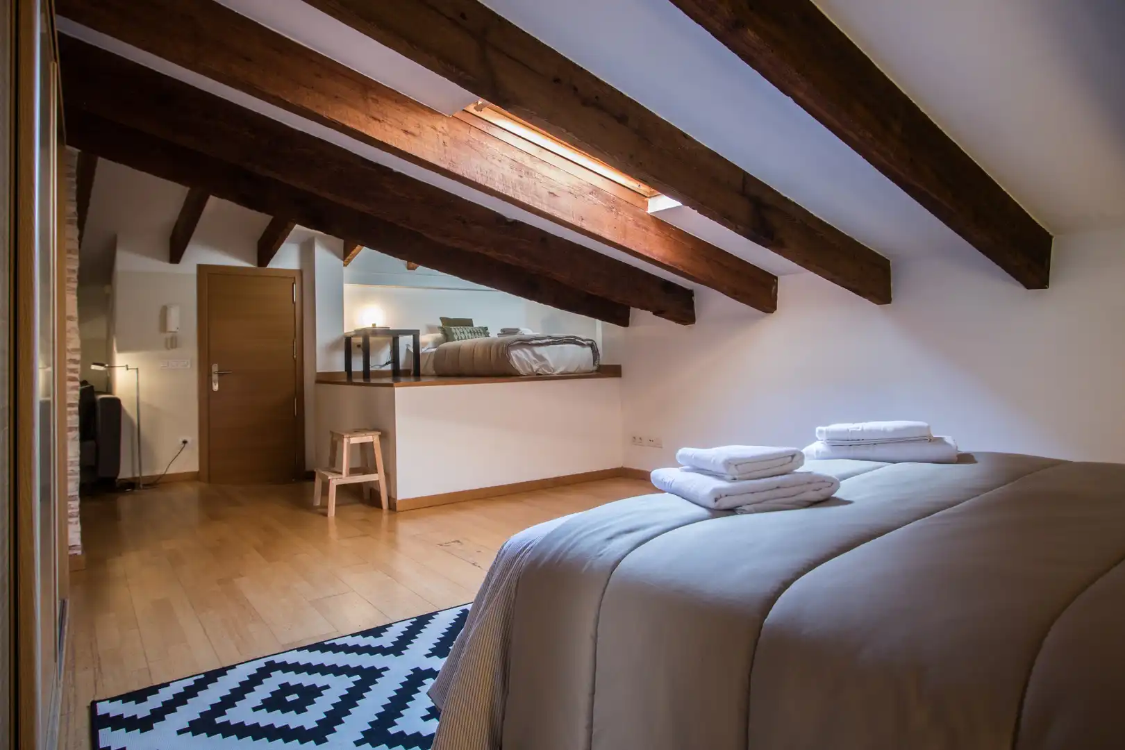 Dormitori de Loft de lloguer en Valencia amb Aire condicionat, Calefacció i Parquet
