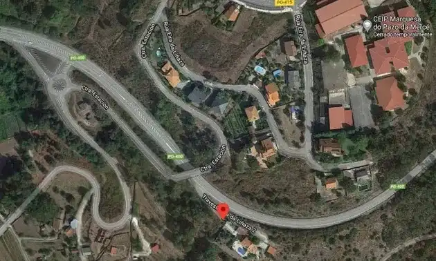 Vista exterior de Casa o xalet en venda en As Neves   amb Calefacció, Jardí privat i Parquet