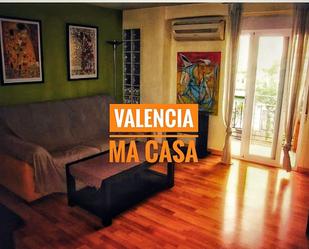 Bedroom of Flat to rent in  Valencia Capital  with Air Conditioner and Balcony