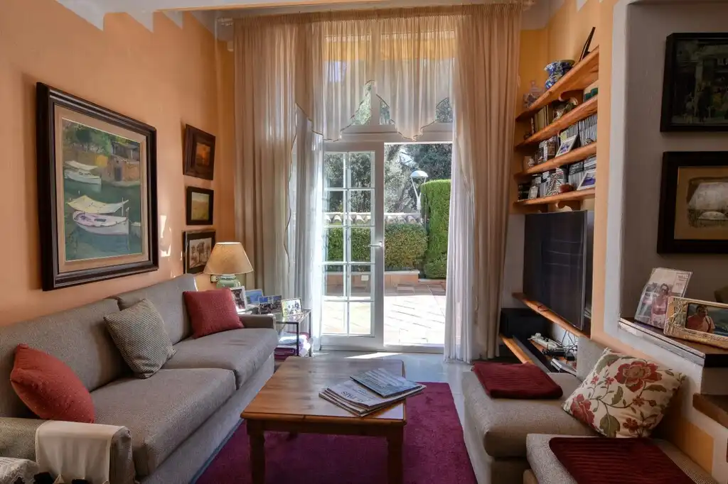 Living room of Detached homes for sale in Calvià  with Air Conditioner, Heating and Private garden