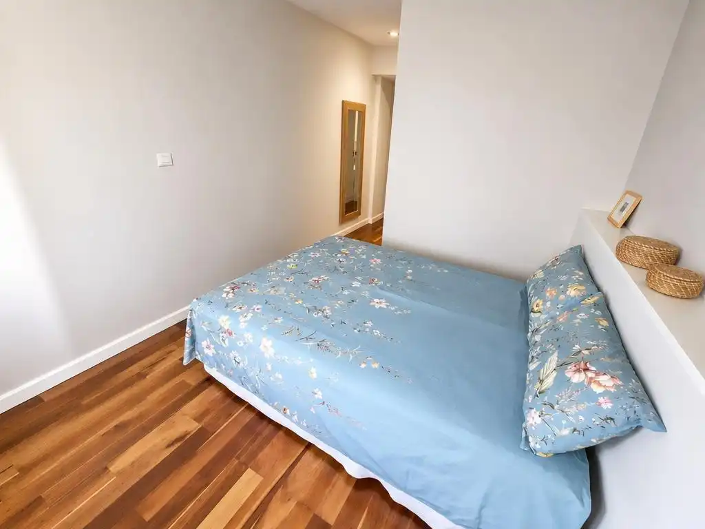 Schlafzimmer von Wohnung zur Miete in Alicante / Alacant mit Parkett und Möbliert