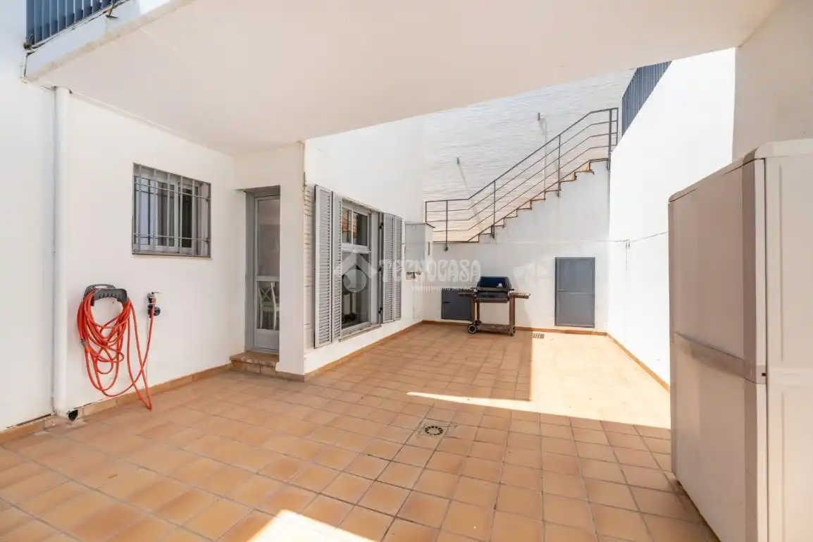 Terrasse von Einfamilien-Reihenhaus zum Verkauf in Torrelodones mit Klimaanlage, Heizung und Terrasse