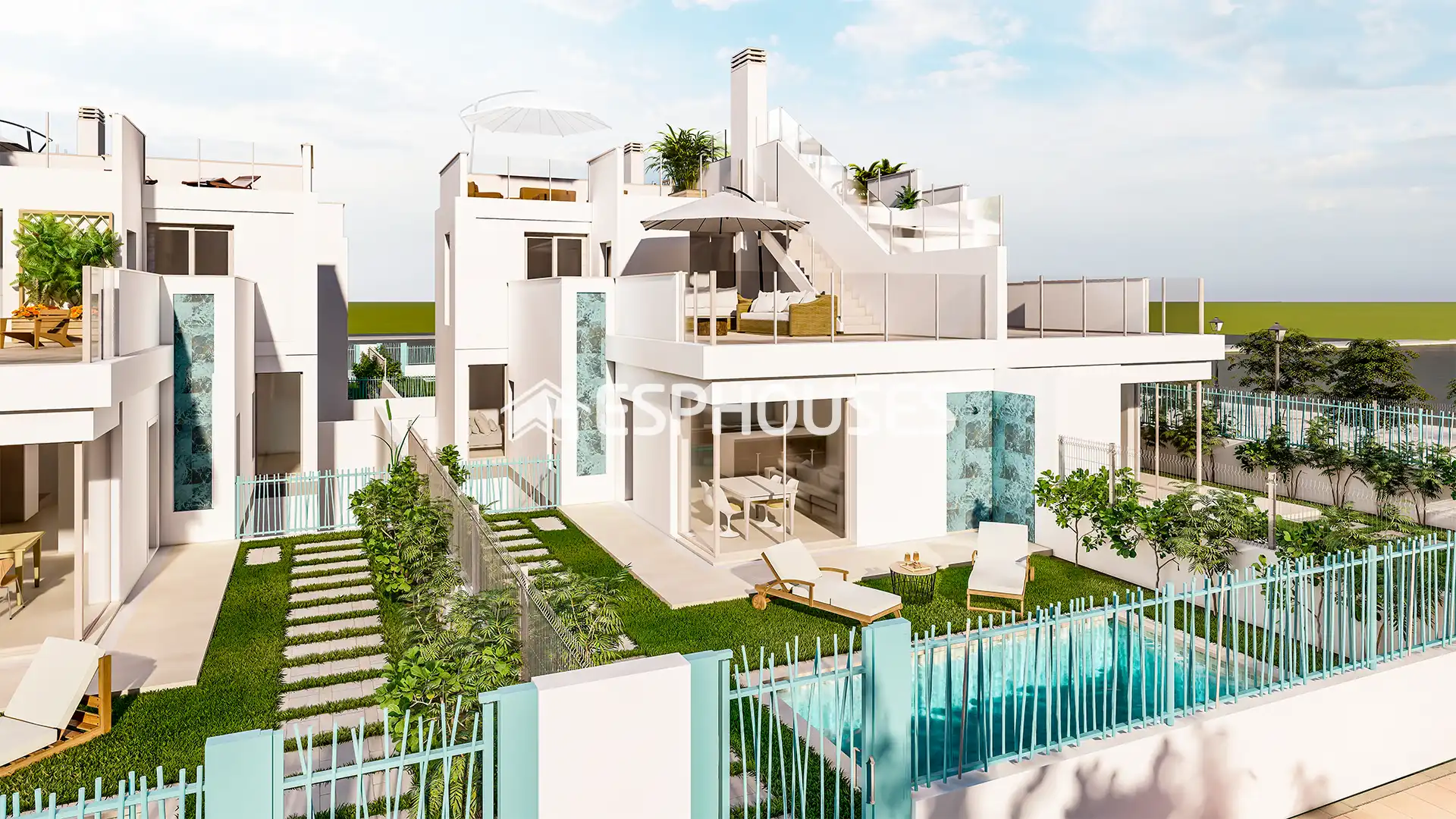 Casa bifamiliare con terrazza in vendita a Centro