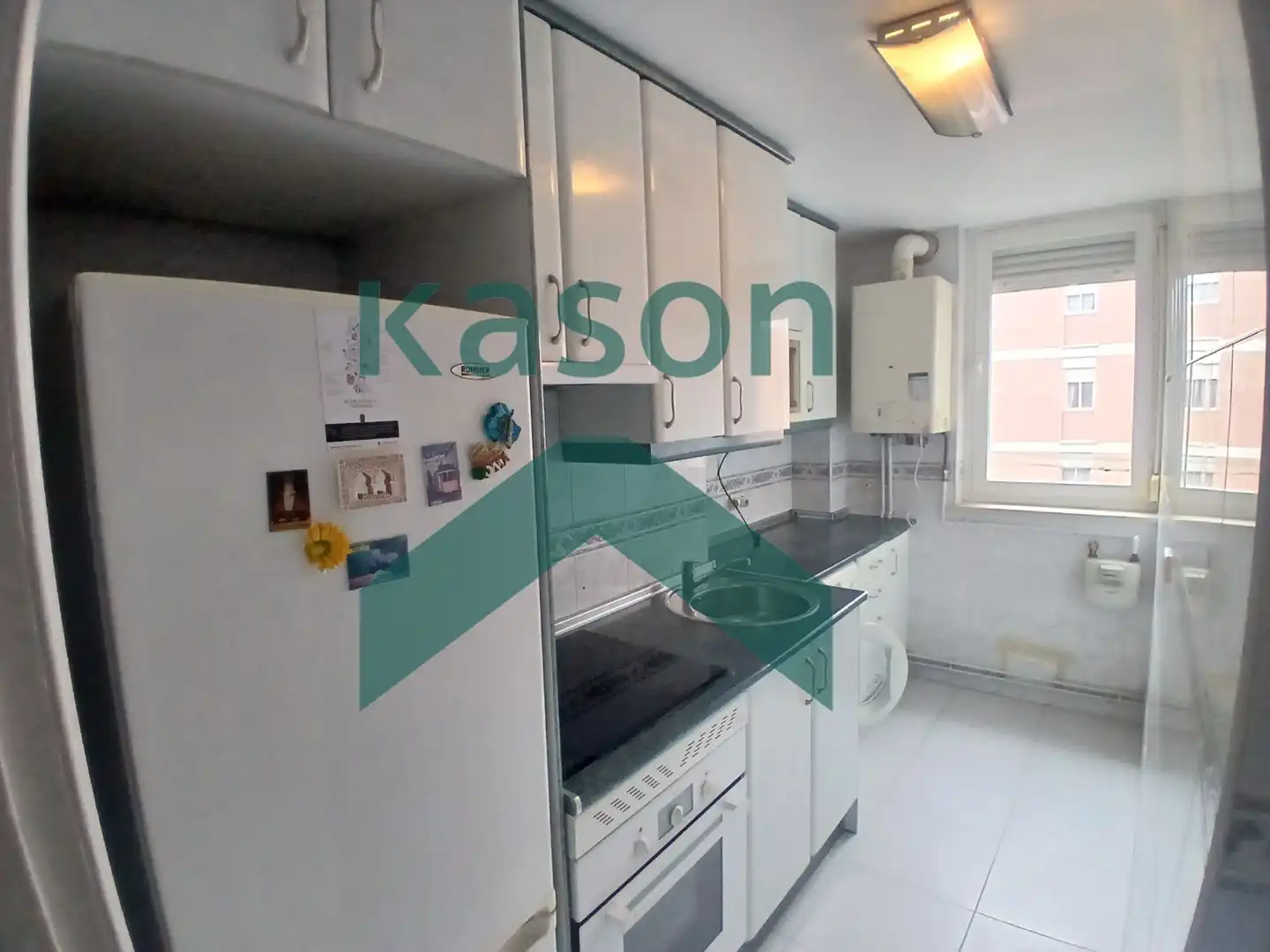 Kitchen of Flat for sale in Madrid  with Heating, Terrace and Furnished
