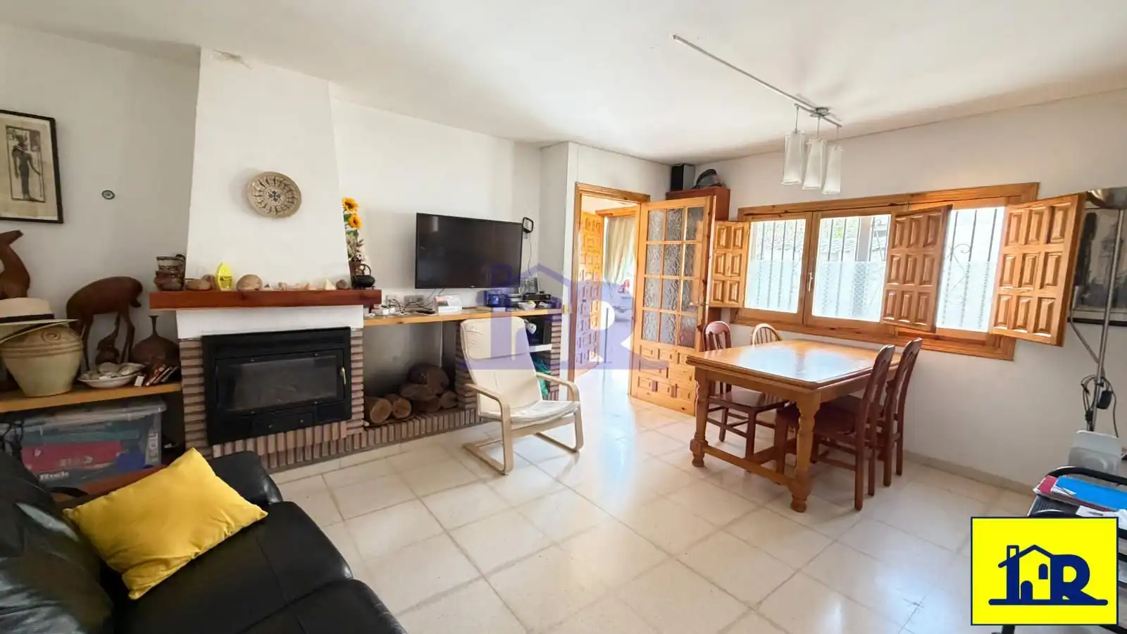 Sala de estar de Casa adosada en venta en Portilla con Trastero