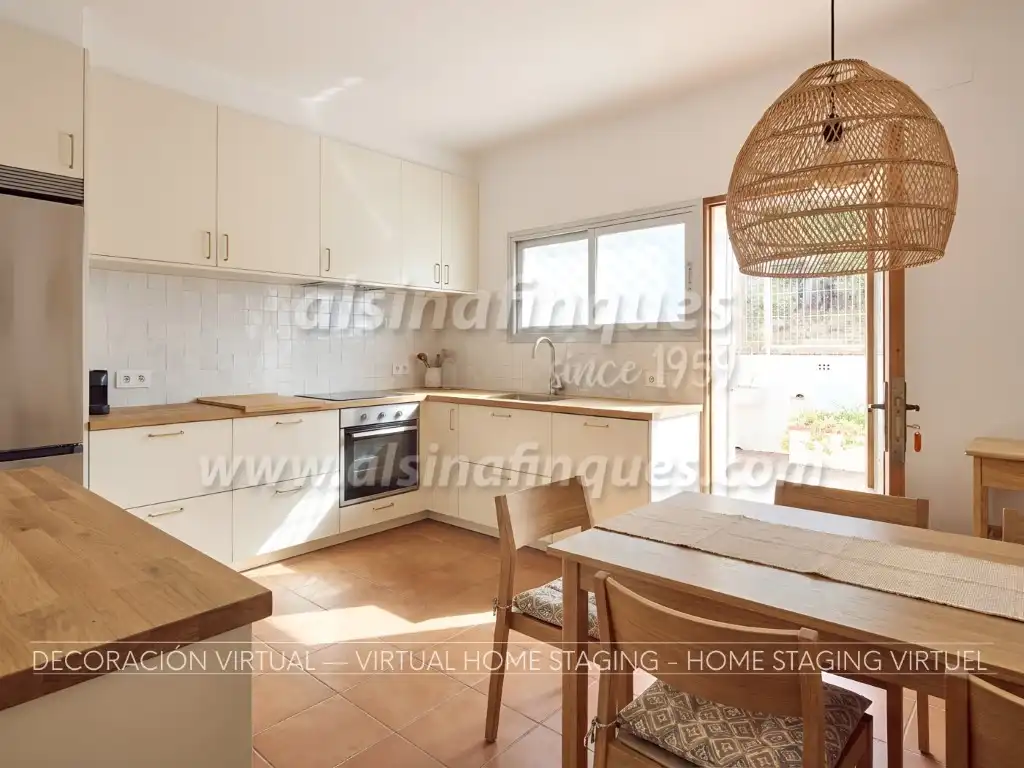 Kitchen of Houses for sale in Lloret de Mar  with Private garden, Terrace and Balcony