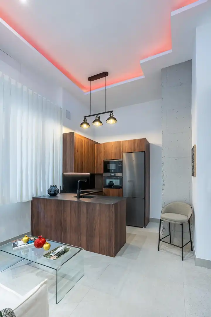 Kitchen of Ground floor for sale in Granada  with Air Conditioner, Private garden and Furnished
