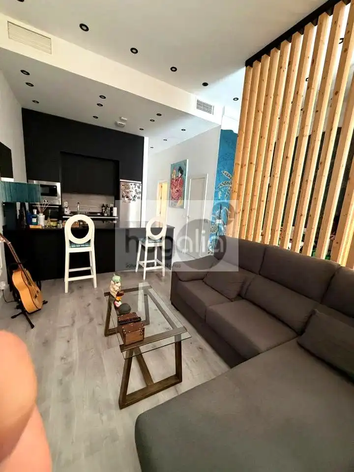 Sala de estar de Planta baja de alquiler en Sevilla con Aire acondicionado y Amueblado