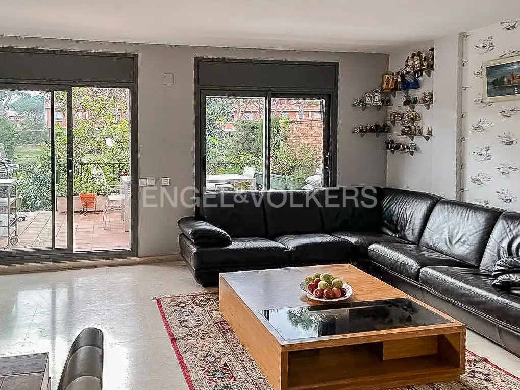Sala d'estar de Casa o xalet de lloguer en Gavà amb Aire condicionat, Calefacció i Jardí privat