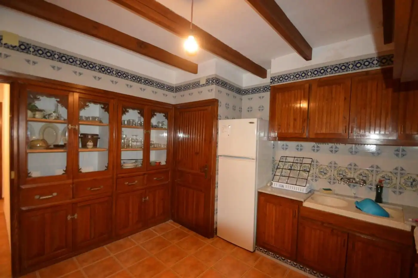 Cocina de Casa adosada en venta en Xert con Terraza, Trastero y Balcón