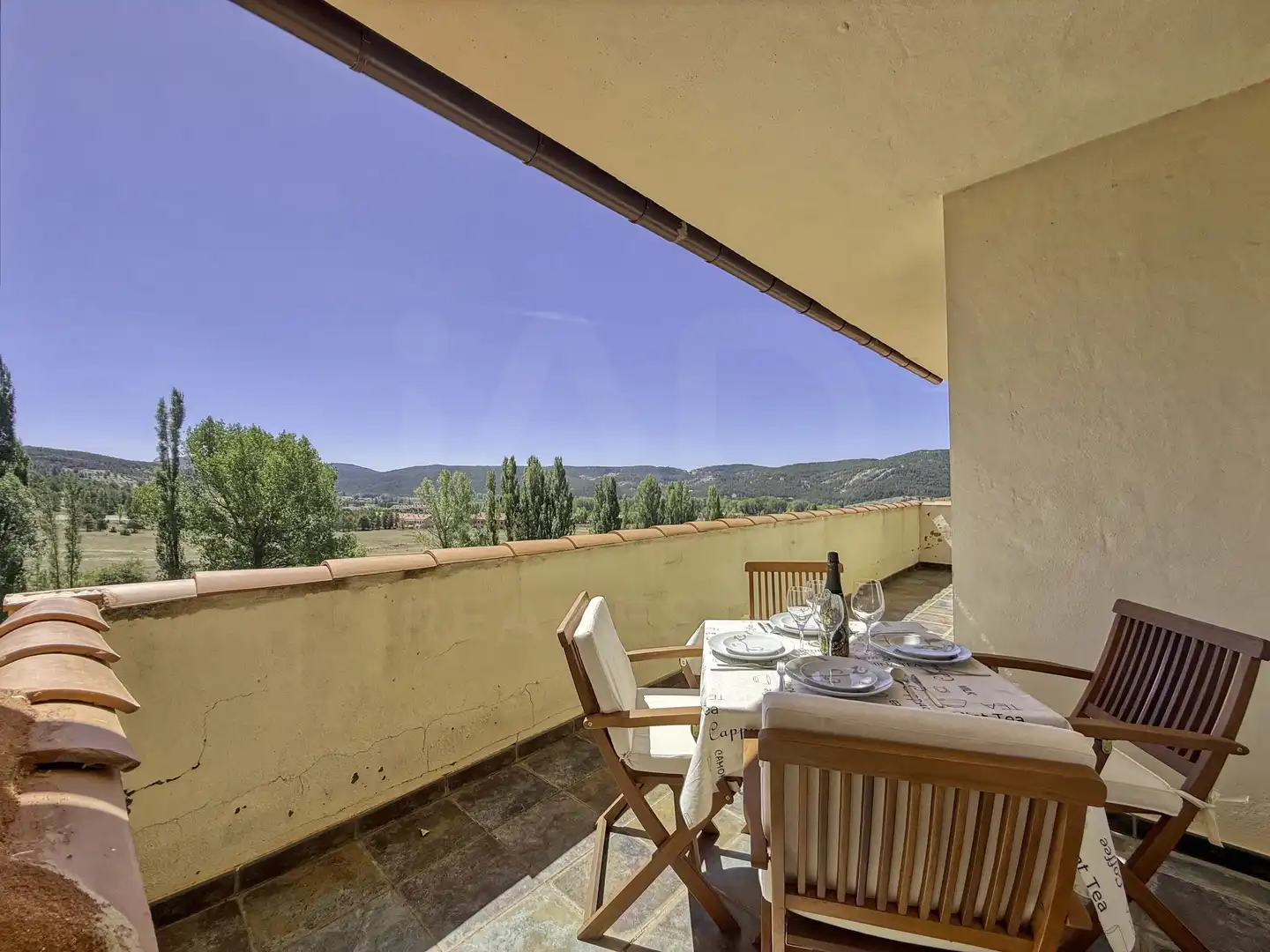 Terraza de Ático en venta en Alcalá de la Selva con Calefacción y Terraza