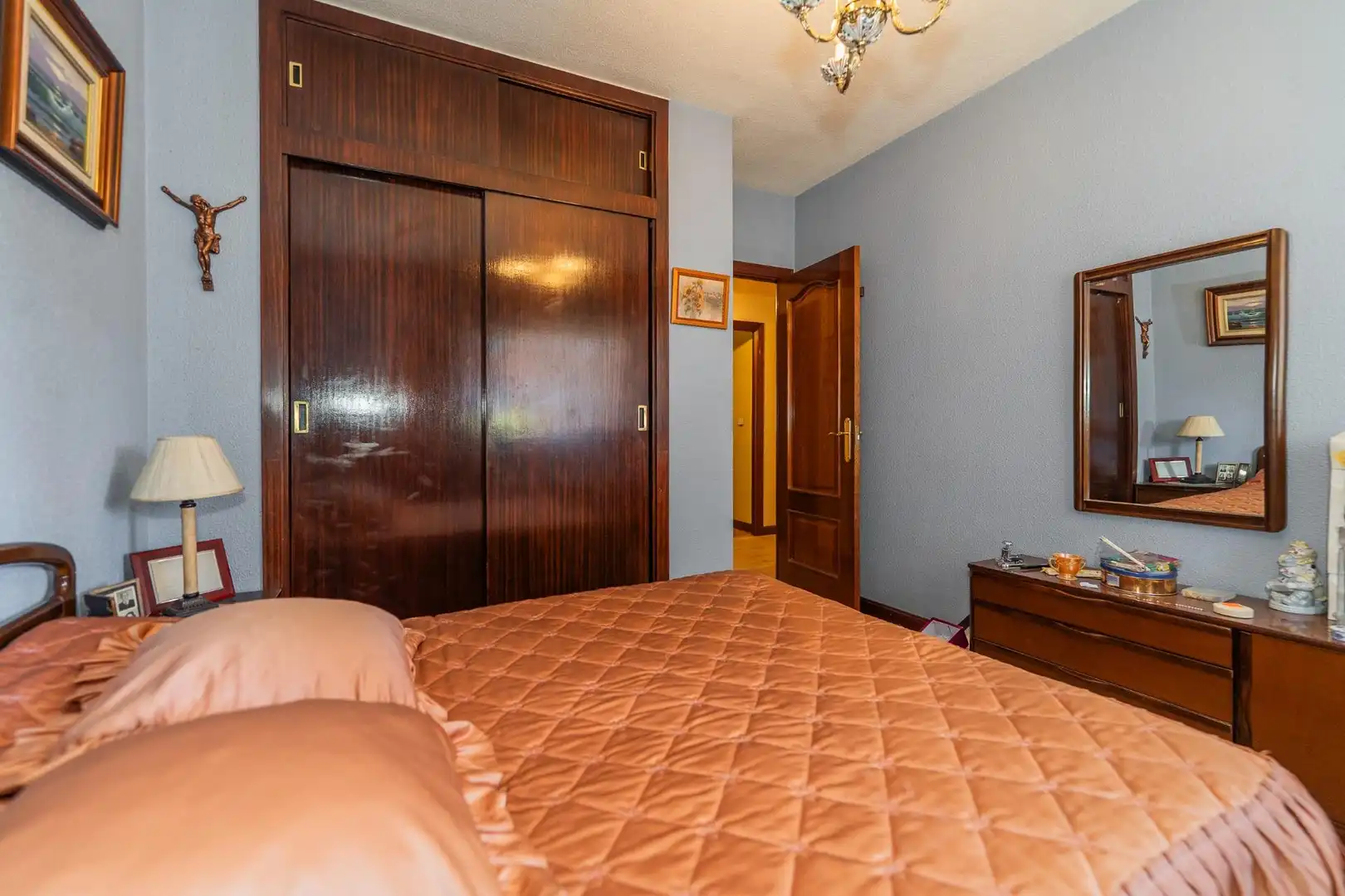 Bedroom of Flat for sale in Alcobendas  with Air Conditioner, Heating and Terrace