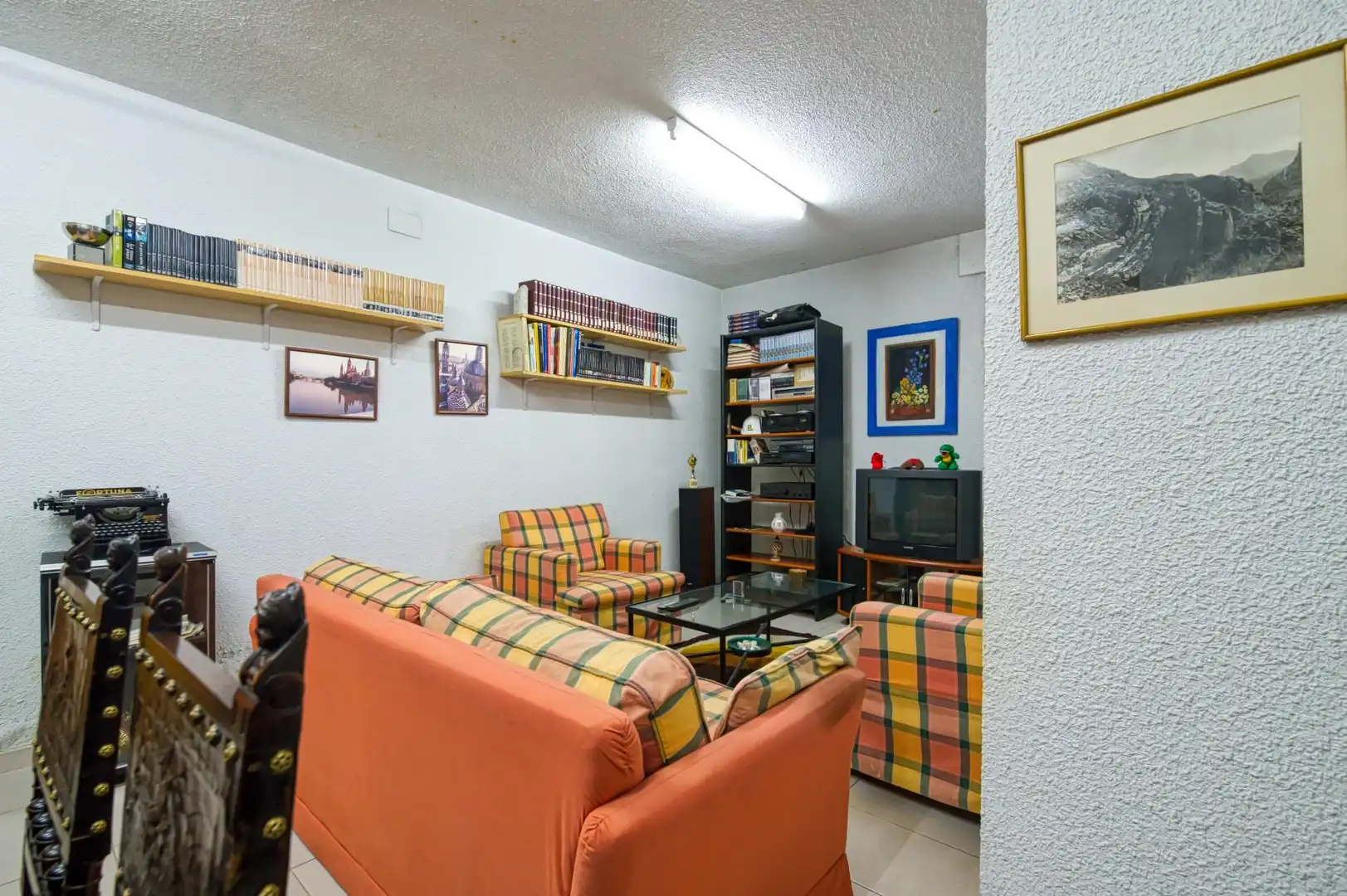 Sala de estar de Casa o chalet en venta en Boadilla del Monte con Calefacción, Jardín privado y Terraza