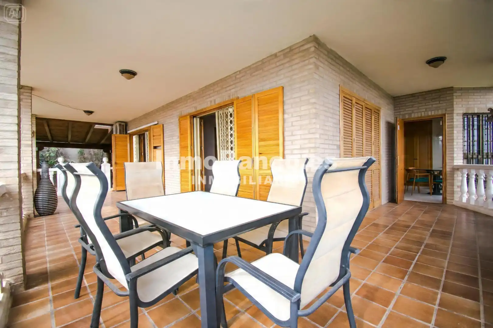 Terraza de Casa o chalet en venta en Chiva con Aire acondicionado, Calefacción y Jardín privado