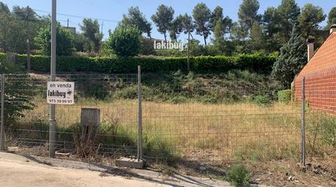 PARCELA EN VENTA EN CUBELLS