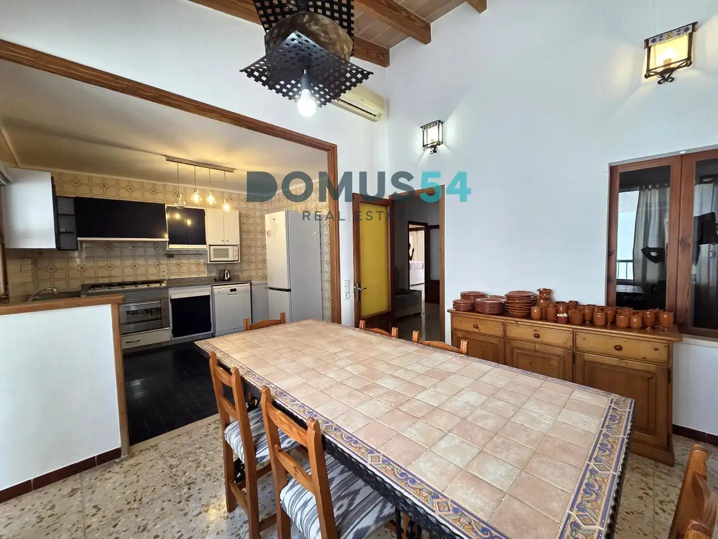 Küche von Wohnung zur Miete in Sa Pobla mit Klimaanlage, Terrasse und Möbliert
