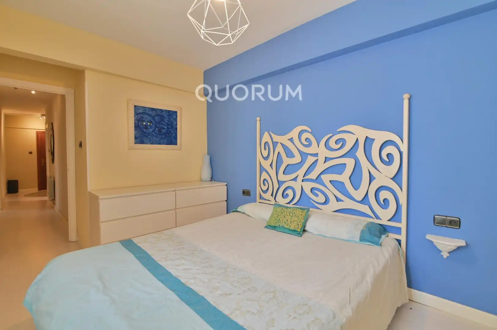 Schlafzimmer von Wohnung zum Verkauf in Galdakao mit Heizung, Parkett und Möbliert