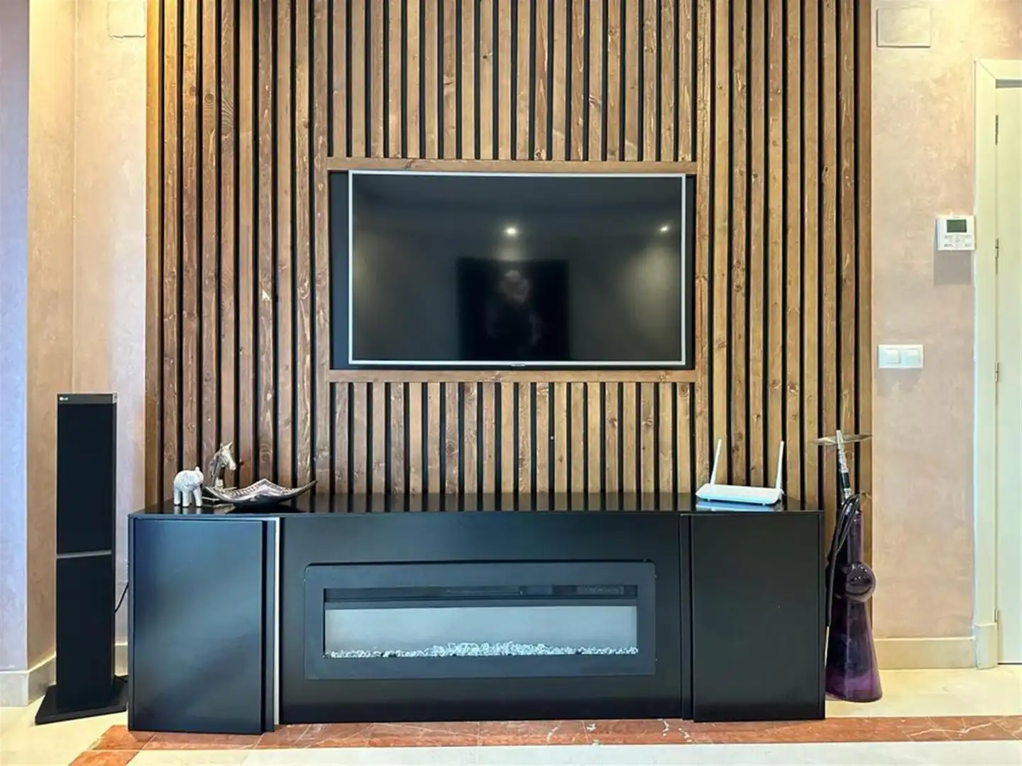 Sala d'estar de Apartament en venda en Marbella amb Aire condicionat i Terrassa