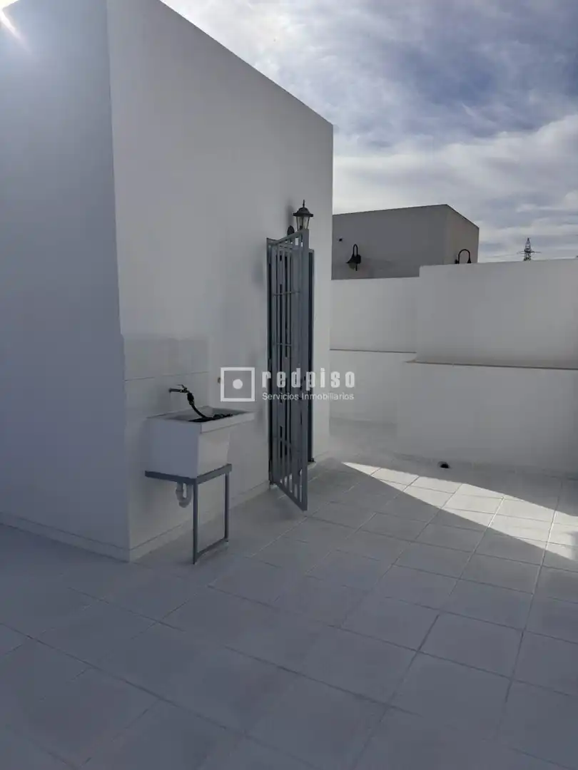Bany de Dúplex de lloguer en Málaga amb Aire condicionat, Calefacció i Terrassa