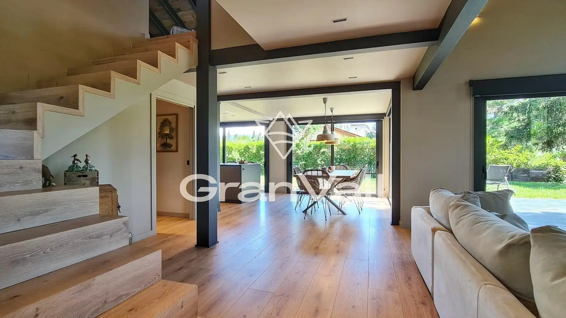 Wohnzimmer von Haus oder Chalet zum Verkauf in Puigcerdà mit Heizung, Privatgarten und Terrasse