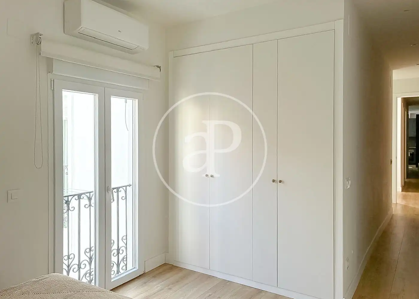 Bedroom of Flat for rent in Barrio de Salamanca