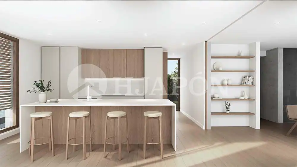 Cuina de Casa o xalet en venda en Alella amb Jardí privat, Terrassa i Piscina