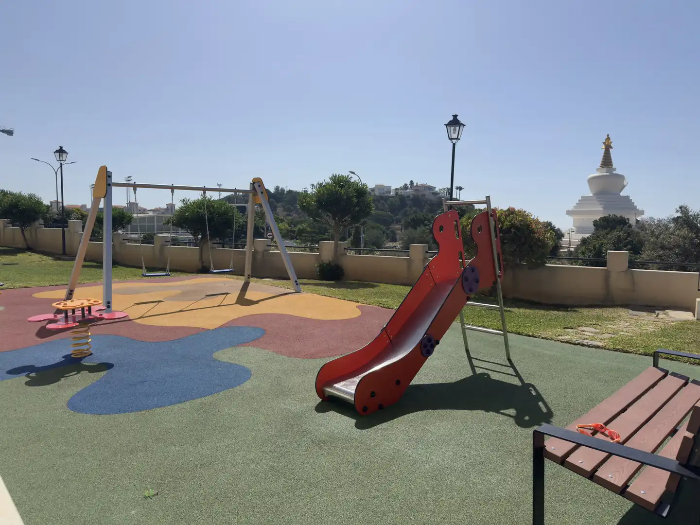 Terrace of Apartments for rent in Benalmádena  with Air Conditioner, Terrace and Storage room