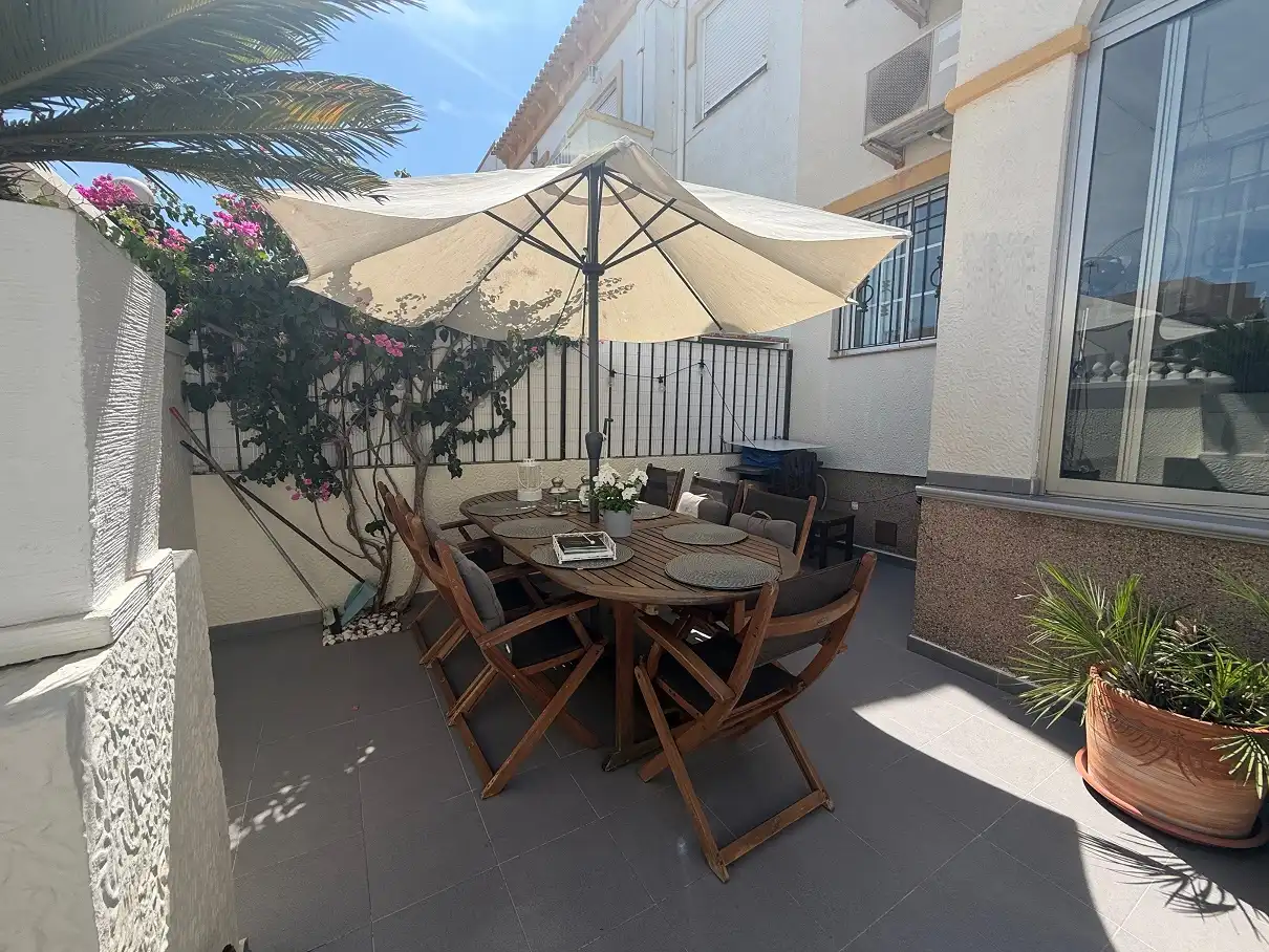 Terrace of Detached homes for sale in Santa Pola  with Air Conditioner, Terrace and Balcony