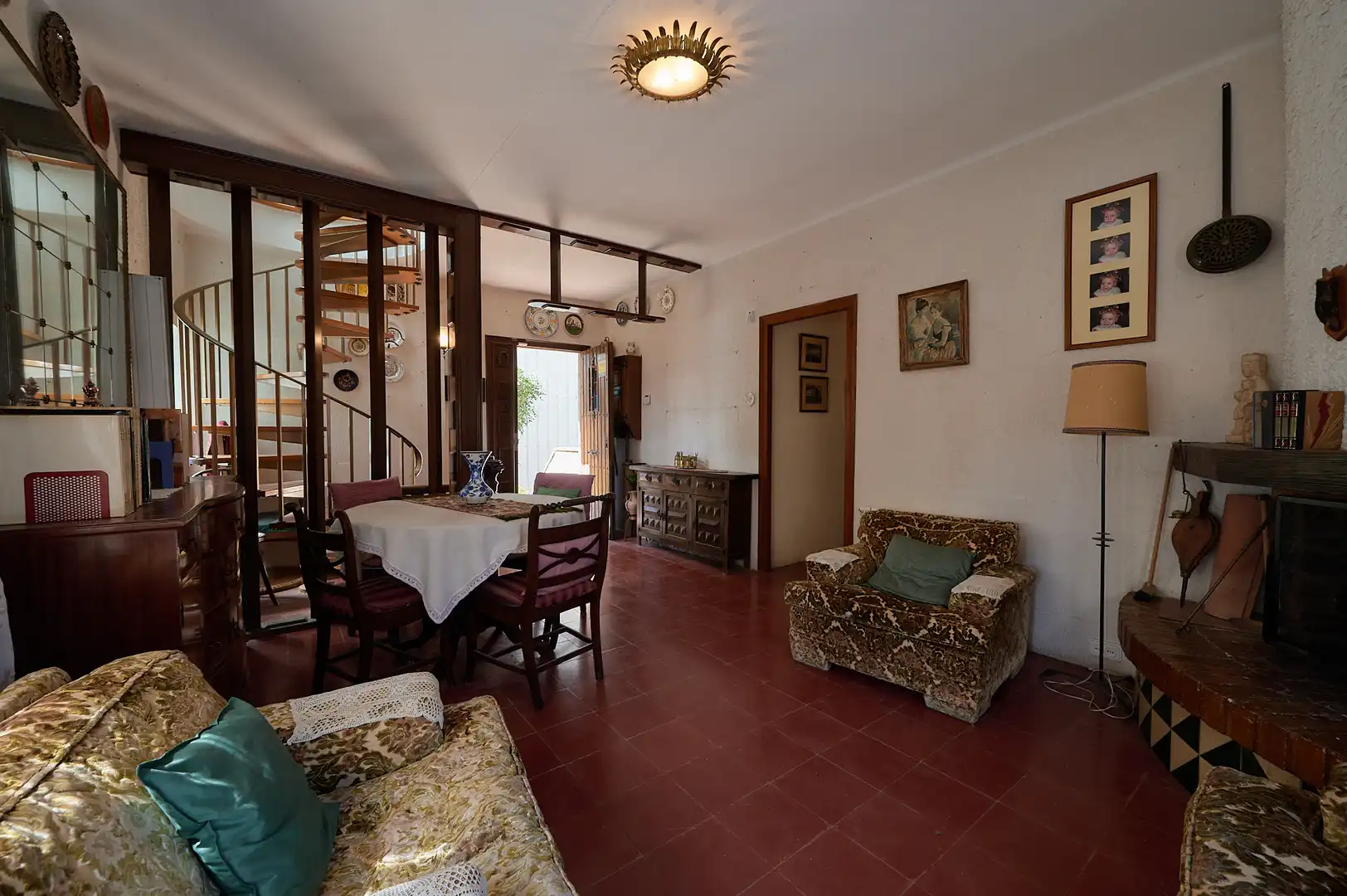 Sala de estar de Casa o chalet en venta en Sentmenat con Calefacción, Jardín privado y Terraza