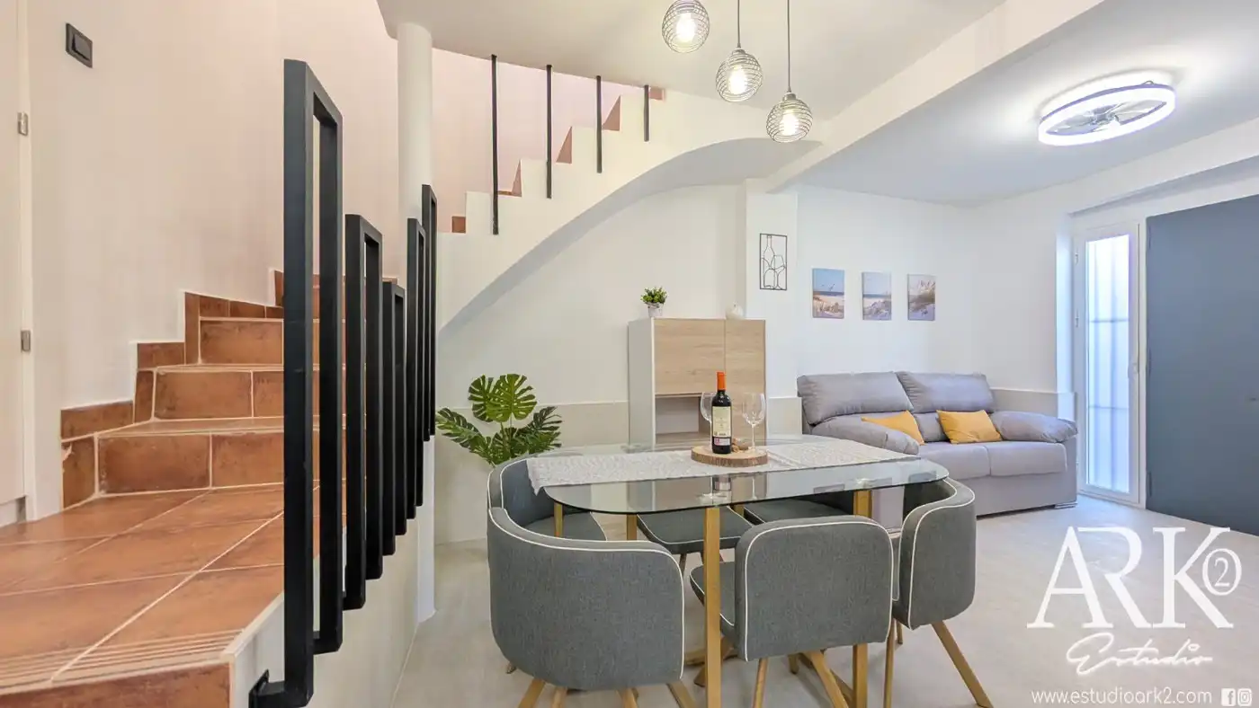 Comedor de Casa o chalet en venta en Gandia con Terraza, Amueblado y Horno